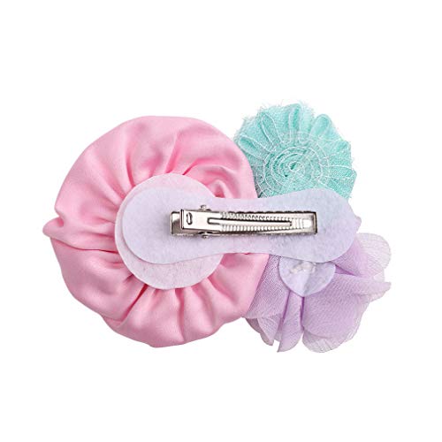 YanJie Mermaid Baby Hair Clips with Starfish