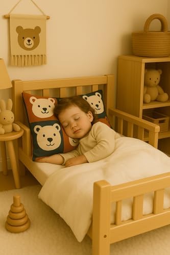 Smiles Hugs 13x18 Toddler Pillow - Pets Design