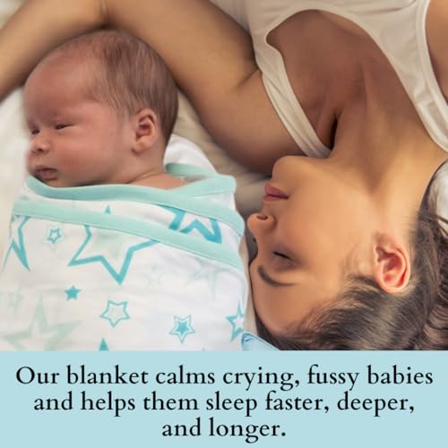 Miracle Blanket Swaddle Wrap - Soft Secure for Newborns
