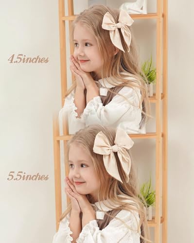 Doboi 20PCS Fable Bows 45 Inch Hair Clips 10PCS Baby Girls Headbands
