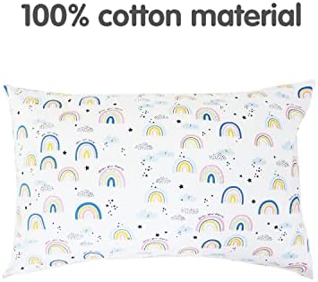 USfivefam Rainbow Clouds Kids Pillowcases 2 Pack 1