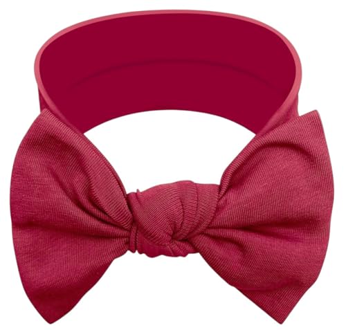 Babygiz Baby Girl Headband with Bow - Maroon
