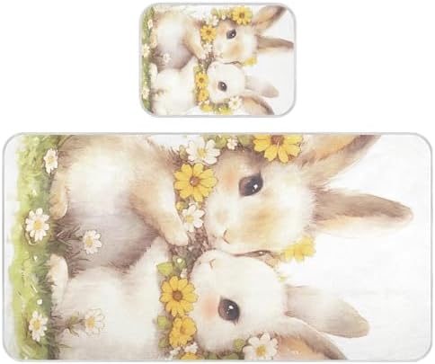 Cooling Bunny Mattress Pad Protector 28x52 Reusable