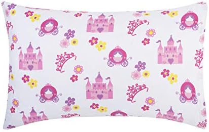 EVERYDAY KIDS 2-Pack Travel Pillowcases 14x20 Princess Storyland