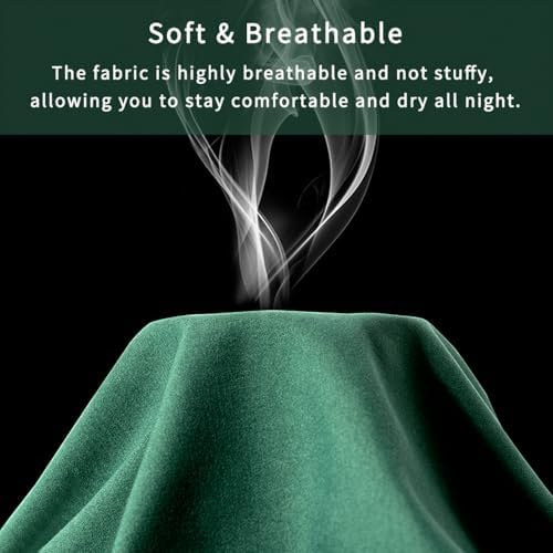 NookZuzu 2 Pack Dark Green Toddler Pillow Cases