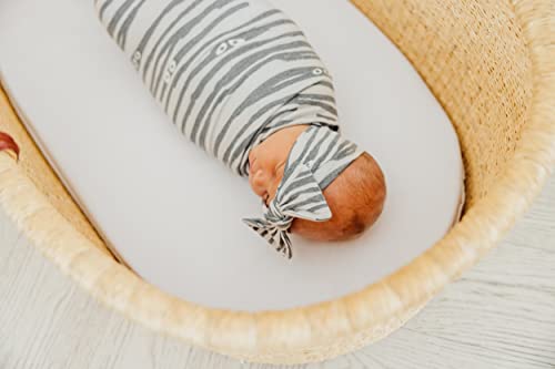 Copper Pearl Baby Bows - Premium Soft Headbands for Baby Girls