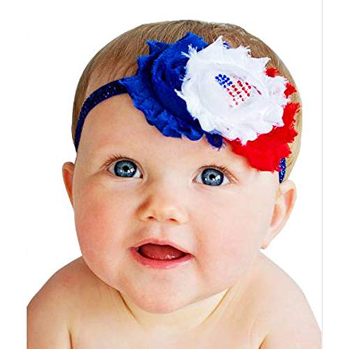 4th of July Baby Girl Headband Bow