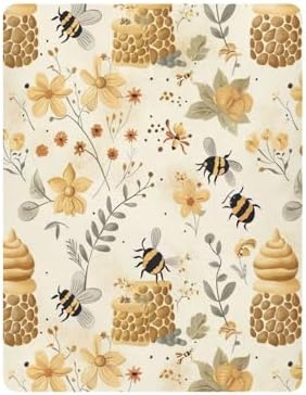 Wajiw Crib Sheets Soft Breathable Fitted for Standard Toddler Mattress