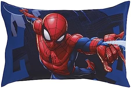 NoJo Marvel Spiderman Toddler Bed Set 4 Piece 1