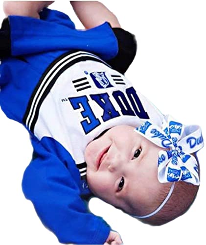 StyleMeLovely Duke Baby Girl Bow Elastic Headband 0-3m 1