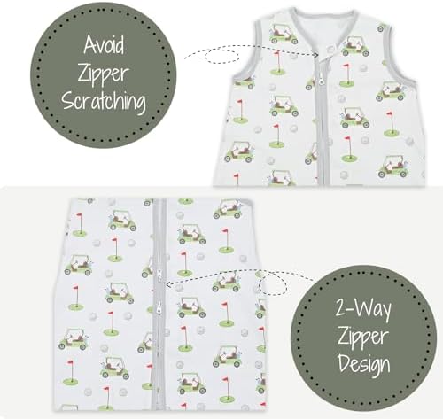 LollyBanks Organic Golf Sleep Sack 6-12 Months
