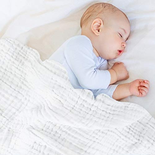 FOOK FISH 6-Layer Muslin Baby Towel 2 Pack 1