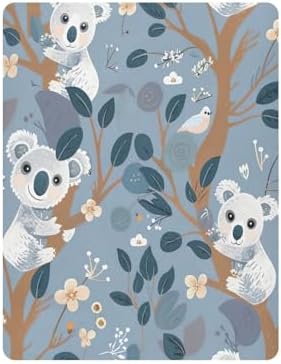 Wajiw Crib Sheets Soft Breathable Fitted for Standard and Toddler Mattresses