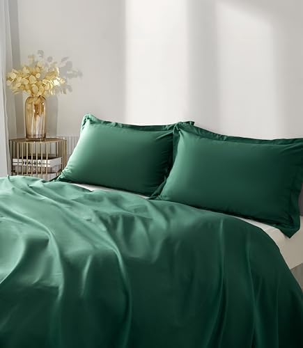 NookZuzu 2 Pack Dark Green Toddler Pillow Cases