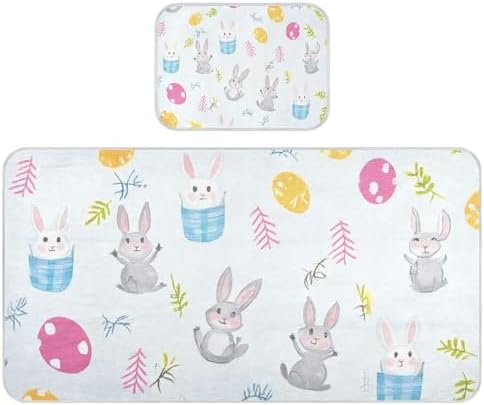 Cute Easter Animals Cooling Baby Crib Mattress Pad 28x52