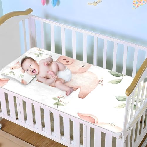 Cooling Baby Mattress Pad Protector 28x52in