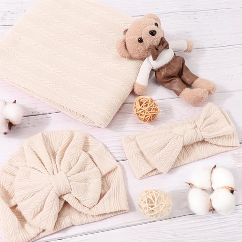 DRESHOW BQUBO Baby Swaddle Blankets 4PCS Set