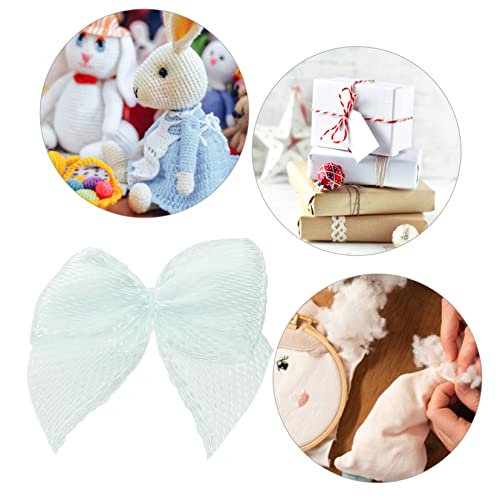 QUMIIRITY Sky-blue Handmade Hair Bows for Kids
