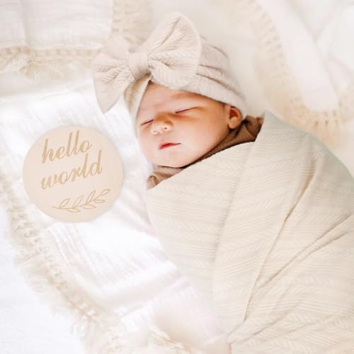 DRESHOW BQUBO Baby Swaddle Blankets 4PCS Set