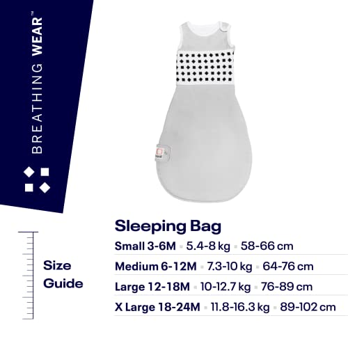 Nanit Breathing Wear Sleeping Bag for Extra Large Babies - Blush