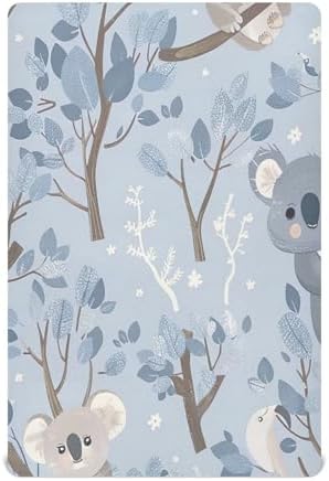 Wajiw Koala Crib Sheets for Girls and Boys 1