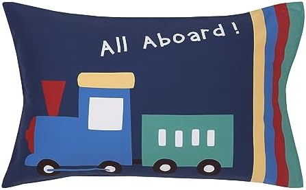 Everything Kids Choo Choo Train 4 Piece Toddler Bed Set
