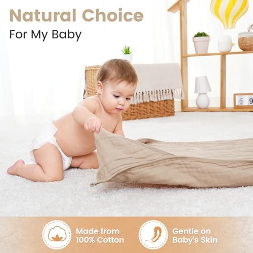 Fmebaby Muslin Bath Towel Set 4pcs Pink Elephant 1