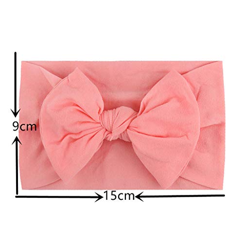 AnFeng Baby Girls Stretchy Bow Headbands 6PCS