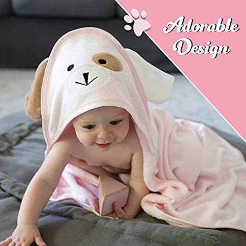 Premium Baby Towels with Hood - Ultra Soft Bamboo Viscose