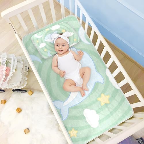 Cooling Baby Bed Mattress 28x52 Crib Waterproof Pad