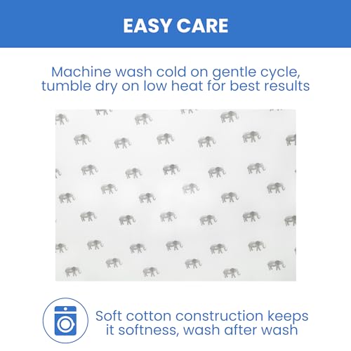 Delta Children Fitted Crib Sheets - Safari Friends 28x52 Inch Pack of 2