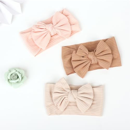 Cupimatch Baby Headbands 6 Pieces Bow Design