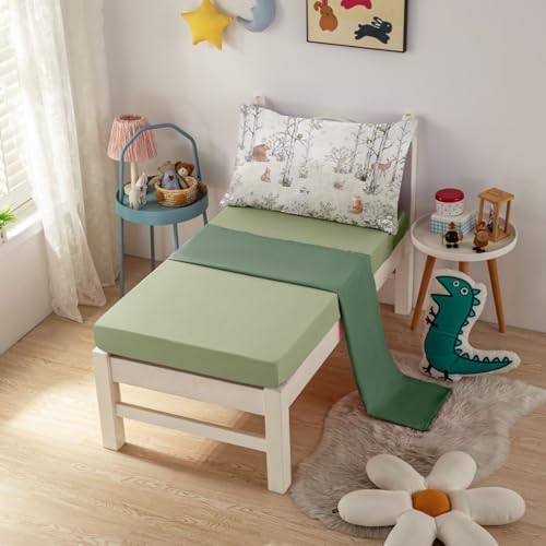 4 Pieces Woodland Animal Toddler Bedding Set