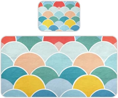 Cooling Mermaid Mattress Pad 28x52 Reusable for Baby Kids
