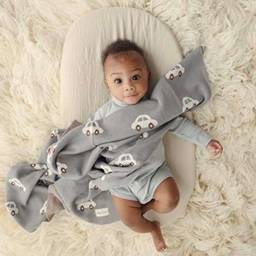 Bleu La La Baby Blanket for Boys 100 Cotton