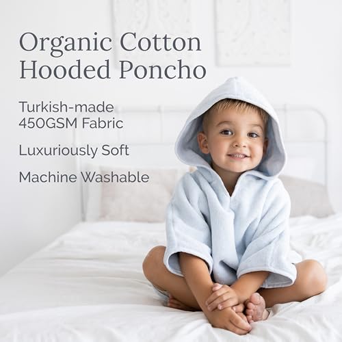 Natemia Hooded Beach Towel for Kids - 2-3T