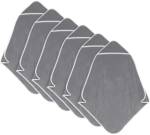 Orighty Baby Hooded Towel 6 Pack Grey