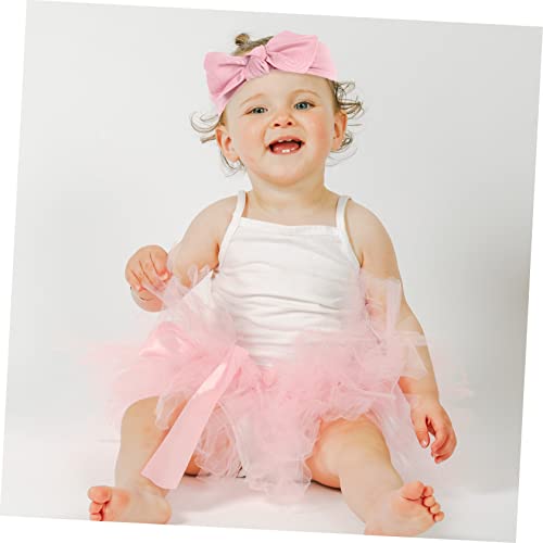 Hemoton Newborn Bow Headbands for Boys Girls