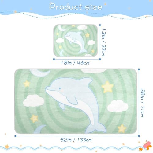 Cooling Baby Bed Mattress 28x52 Crib Waterproof Pad