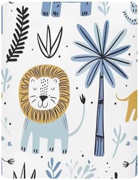 Wajiw Cute Animals Crib Sheet Set for Standard Size Mattress