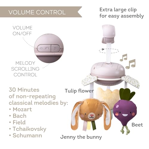 Taf Toys Garden Musical Mobile for Crib with Classical Music