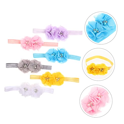 ERINGOGO 6Pcs Elastic Headbands for Baby and Kids