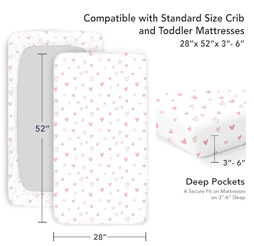 Cambria Baby Organic Cotton Fitted Sheets