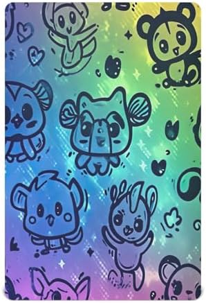 Wajiw Cute Animal Crib Sheets for Girls and Boys