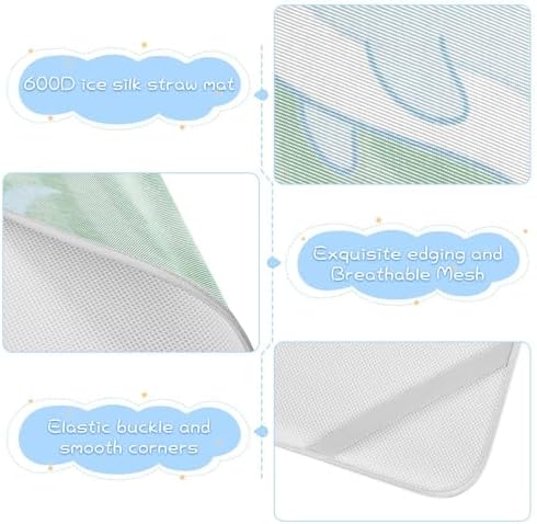 Cooling Baby Bed Mattress 28x52 Crib Waterproof Pad