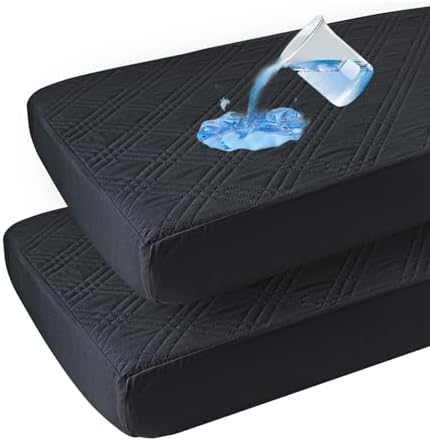 Davids Kids 2 Pack Waterproof Crib Mattress Protector