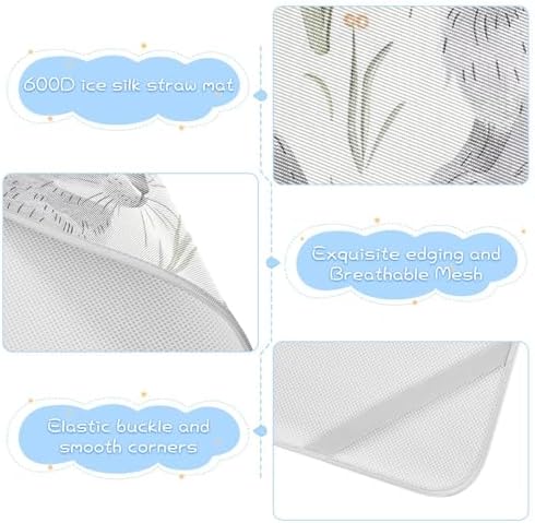 Cooling Baby Crib Mattress Pad 28x52 Inch