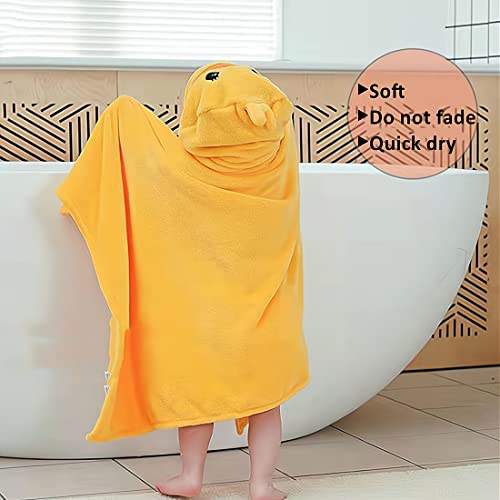 BEENIFIC Hooded Baby Towel - Yellow Duck Design