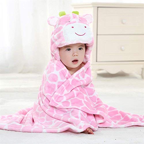 Vauwmsr Baby Hooded Blanket Ultra Soft Warm Newborn Infant Swaddle Wrap