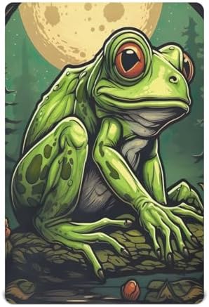 Wajiw Frog Crib Sheets Soft Breathable Fitted 1